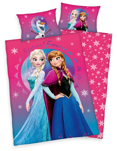Disneys Frozen - Die Eiskönigin Bettwäsche 40x60 100x135cm