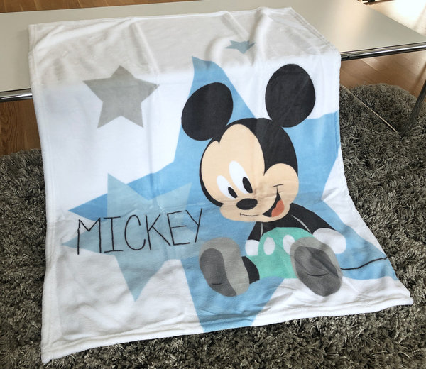 Disney´s Mickey Mouse Flauschdecke 75 x 100 cm