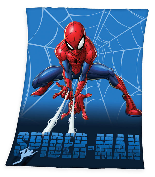 Marvel´s Spiderman Fleecedecke Kuscheldecke 130x160cm
